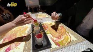 Jordanian chef creates edible artwork for restaurant goers in Dubai